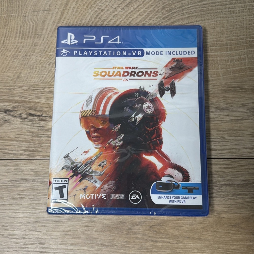 Star Wars Squadrons PS4 VR Space Combat Rebel Empire Flight Sim Game New